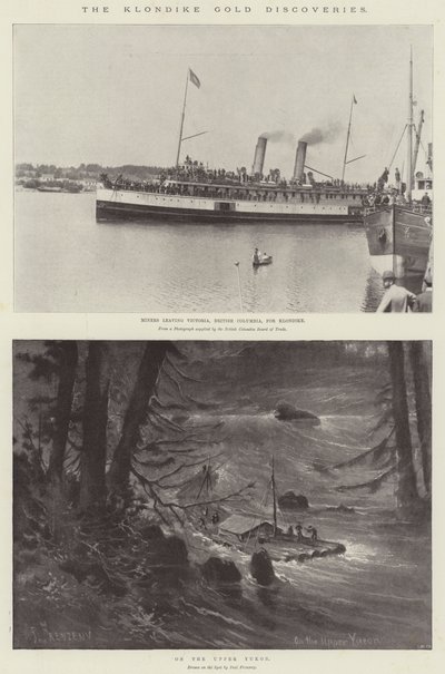The Klondike Gold Discoveries by Paul Frenzeny
